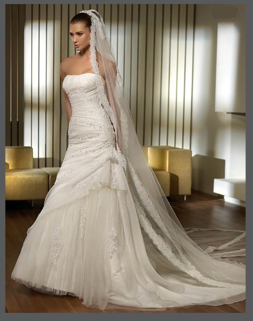 Orifashion Handmadestrapless wedding dress / gown 226