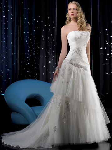 Orifashion Handmadestrapless wedding dress / gown 232