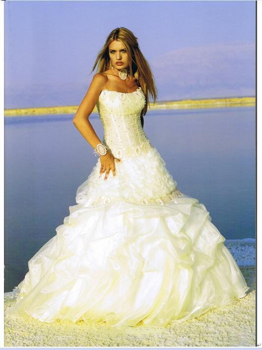 Orifashion Handmadestrapless wedding dress / gown 236