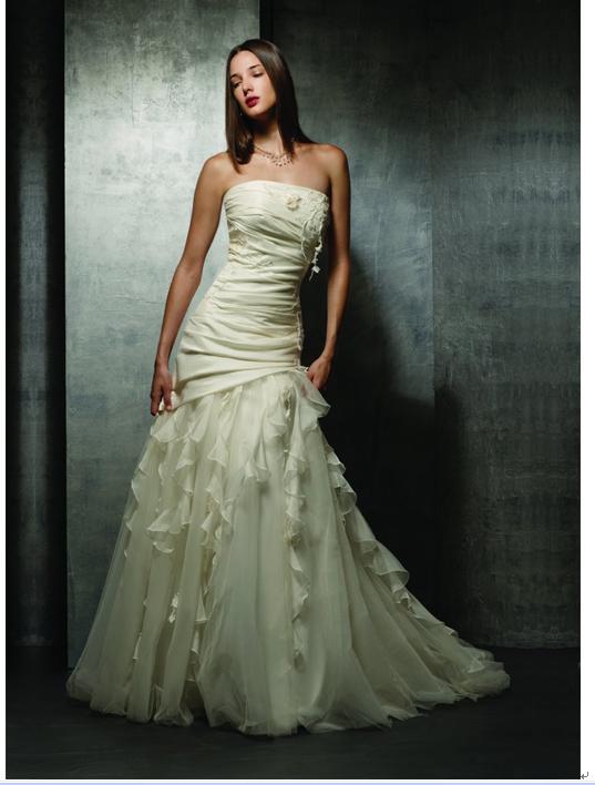 Orifashion Handmadestrapless wedding dress / gown 238