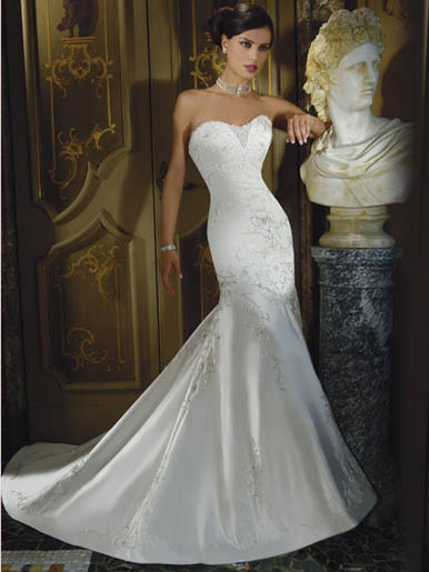 Orifashion Handmadestrapless wedding dress / gown 244