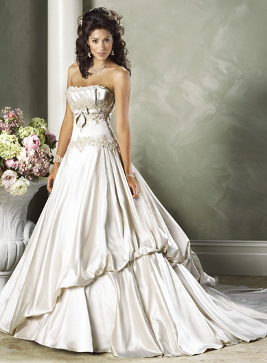 Orifashion Handmadestrapless wedding dress / gown 247