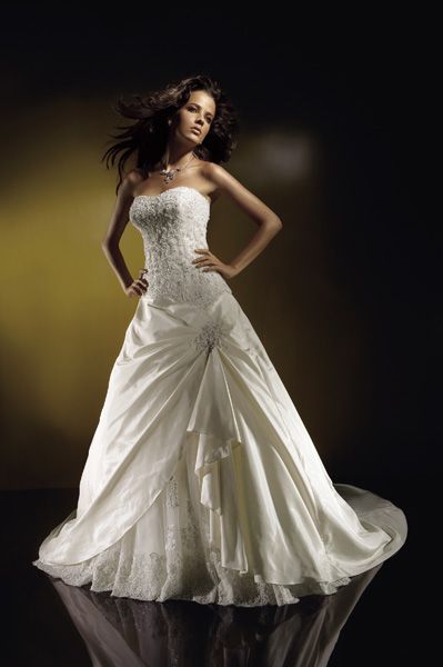 Orifashion Handmadestrapless wedding dress / gown 248
