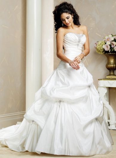 Orifashion Handmadestrapless wedding dress / gown 255