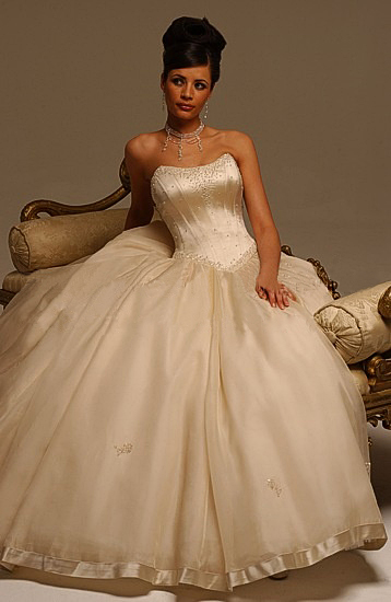 Orifashion Handmadestrapless wedding dress / gown 260