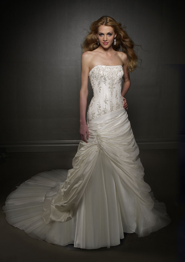 Orifashion Handmadestrapless wedding dress / gown 298