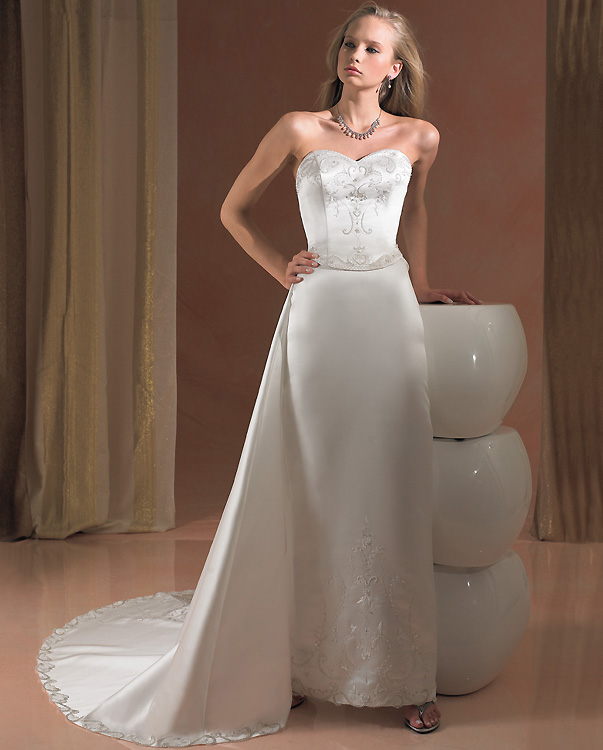 Orifashion Handmadestrapless wedding dress / gown 302